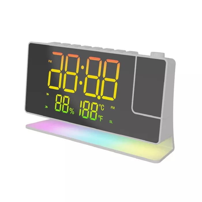 Digital Clock Radio Projection