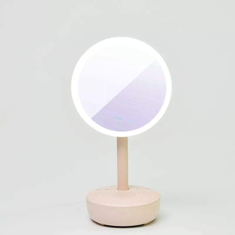 LED Mirror with Bluetooth Speaker